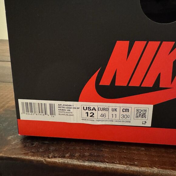 Air Jordan 1 High x V.A.A. Virgil Abloh Archive Off-White Shoes main image 6